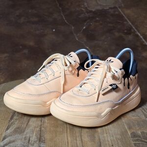 adidas Her Court Paint Drip Acid Orange Sneakers Women’s 7